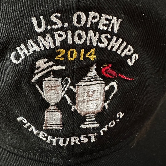 Pinehurst No. 2 U.S. Open Championships 2014 Black Hat Cap - Picture 2 of 15